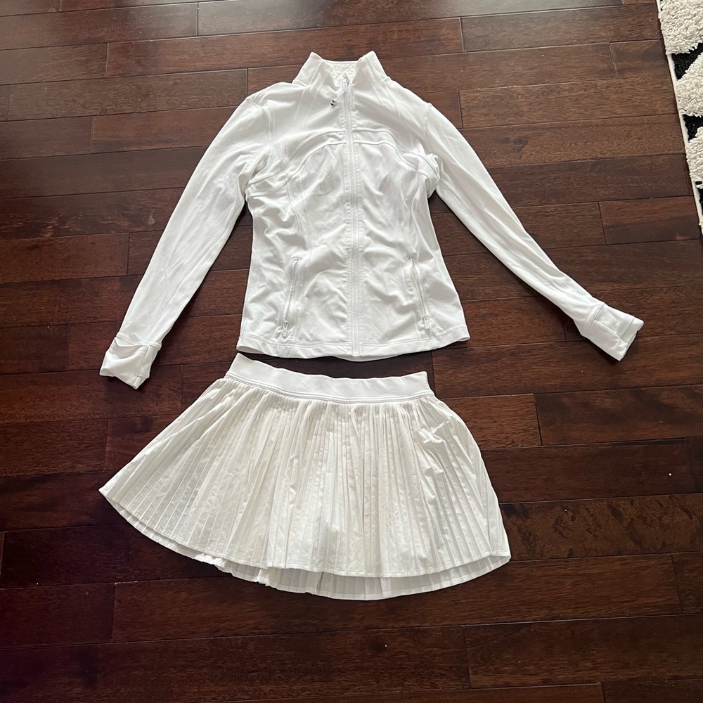 White Lulu lemon Set